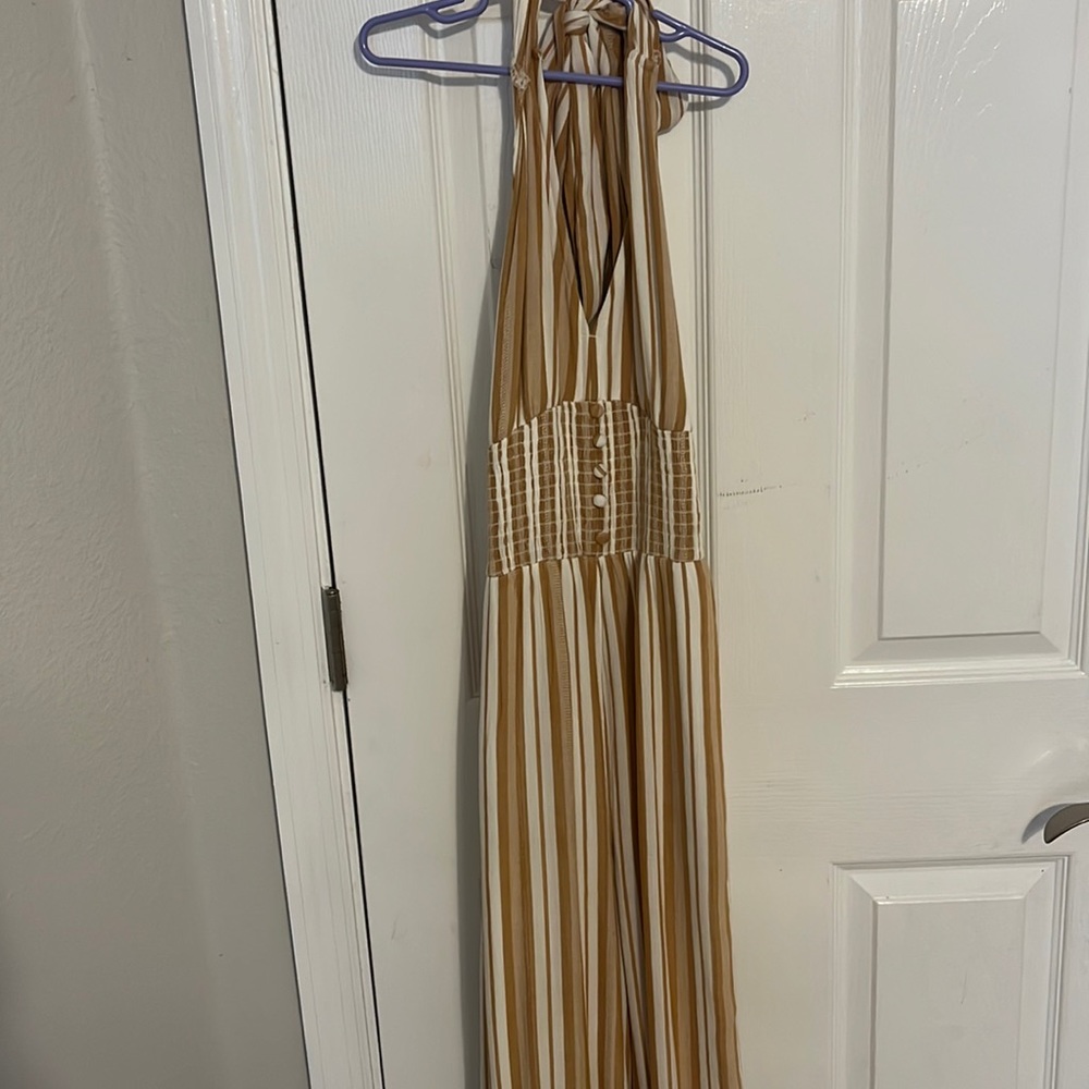 American Eagle Halter long romper